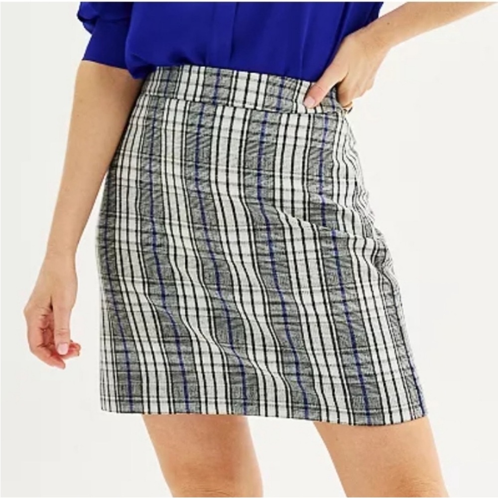 Plaid Skirt
